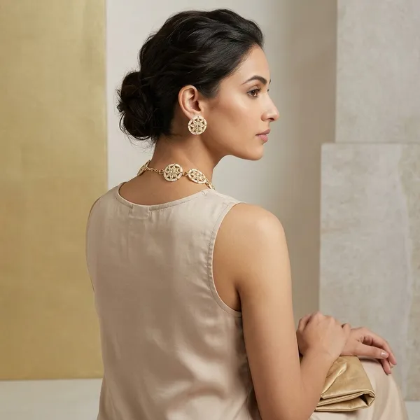 Gold_Alloy_Kundan_Pearl_Floral_Necklace_Jewellery_Set_For_Women