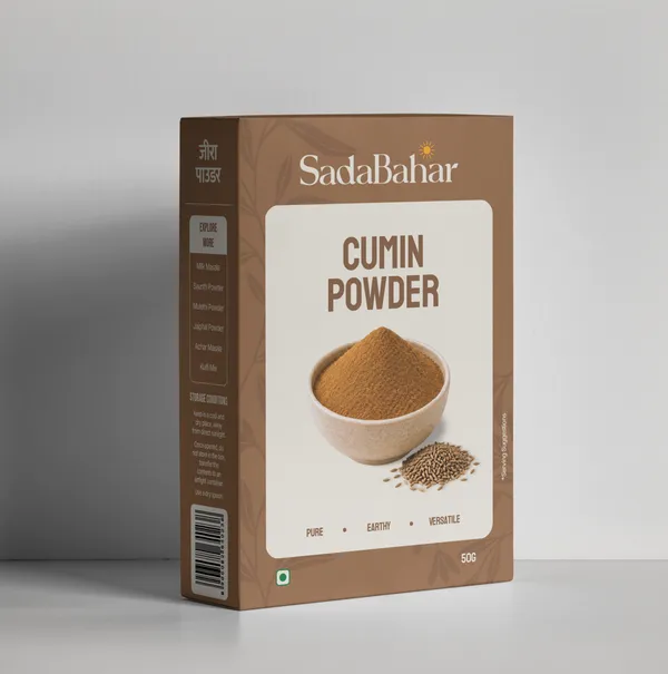 Dalchini_50_Grm,_Jaiphal_10_Grm,_Saunth_Powder_50_Grm,_Kali_Mirch_Powder_50_Grm,_Jeera_Powder_50_Grm,Cardamom_Powder_25_Grm