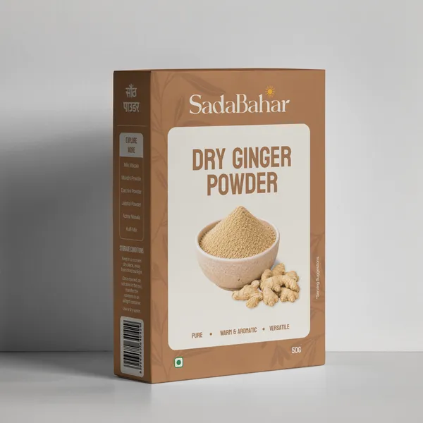 Dalchini_50_Grm,_Jaiphal_10_Grm,_Saunth_Powder_50_Grm,_Kali_Mirch_Powder_50_Grm,_Jeera_Powder_50_Grm,Cardamom_Powder_25_Grm