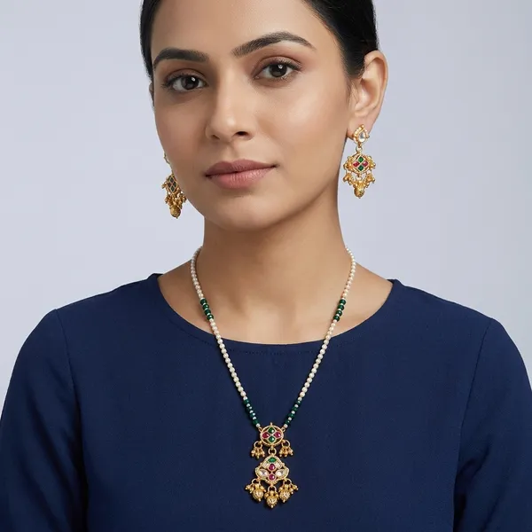 Gold_Brass_Copper_Pachi_Kundan_Necklace_Set_For_Women