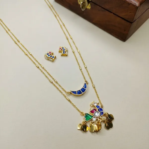 Gold_Brass_Copper_Pachi_Kundan_Necklace_Set_For_Women