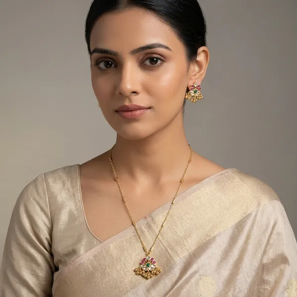 Gold_Brass_Copper_Pachi_Kundan_Necklace_Set_For_Women