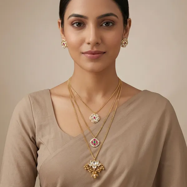Gold_Brass_Copper_Pachi_Kundan_Necklace_Set_For_Women