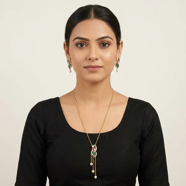 Gold_Brass_Copper_Pachi_Kundan_Necklace_Set_For_Women