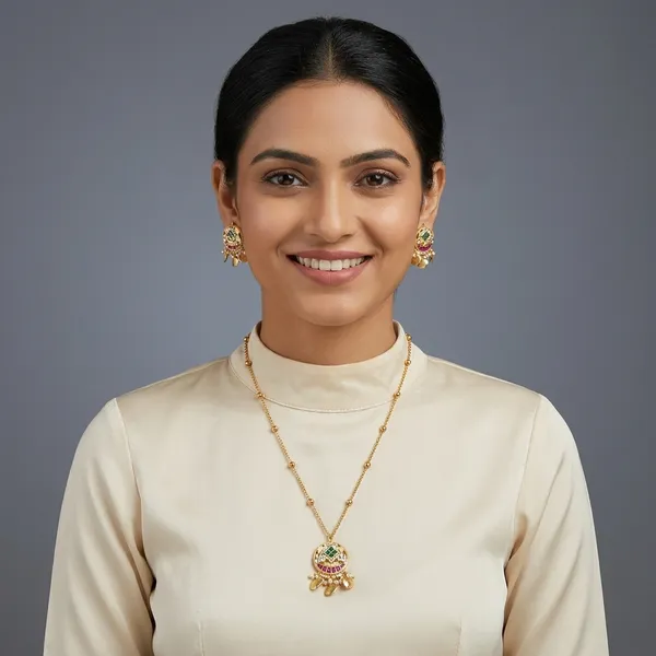 Gold_Brass_Copper_Pachi_Kundan_Necklace_Set_For_Women