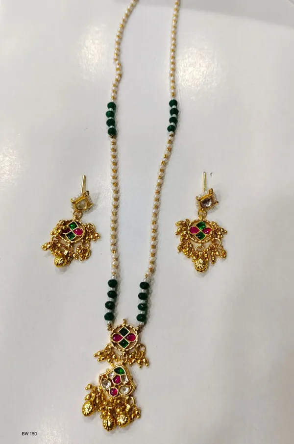 Gold_Brass_Copper_Pachi_Kundan_Necklace_Set_For_Women