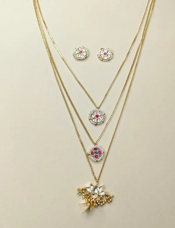 Gold_Brass_Copper_Pachi_Kundan_Necklace_Set_For_Women