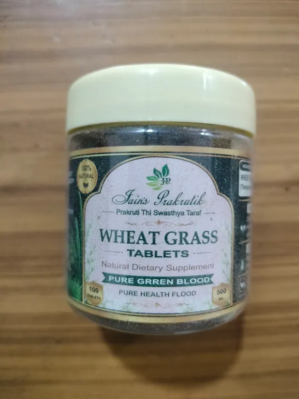 Jains_Prakrutic_Wheat_Grass_Tablets