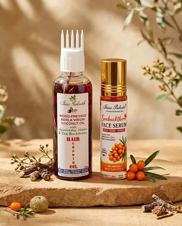 Suisse_Pashulal_Seabuckthorn_Face_Serum_And_Coconut_Oil_Pack_Of_2_Combo