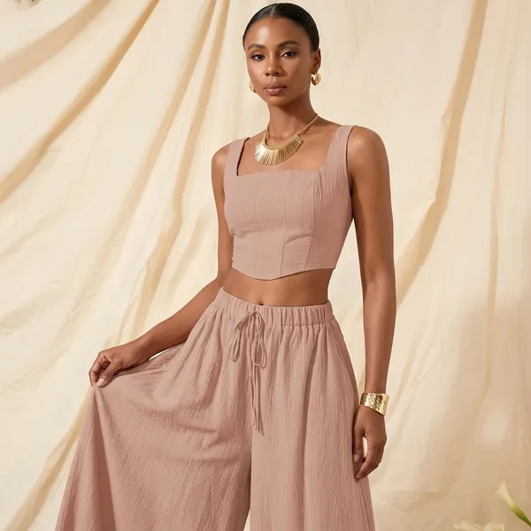 Blush_Pink_Cotton_Linen_Crop_Top_Wide_Leg_Pants_Co_Ord_Set_For_Women