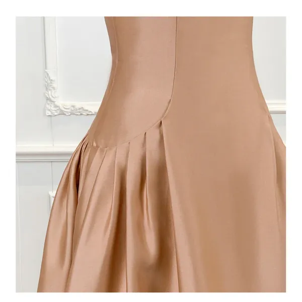 Rust_Satin_Spaghetti_Strap_Fit_And_Flare_Midi_Dress_For_Women