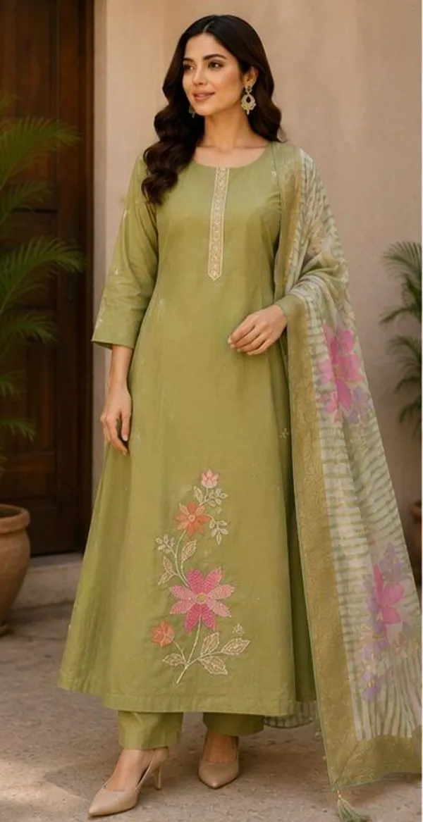 Pista_Green_Top-Bottom_Roman__Dupatta_Muslin_Print_Straight_Floral_Embroidered_Salwar_Suit_For_Women