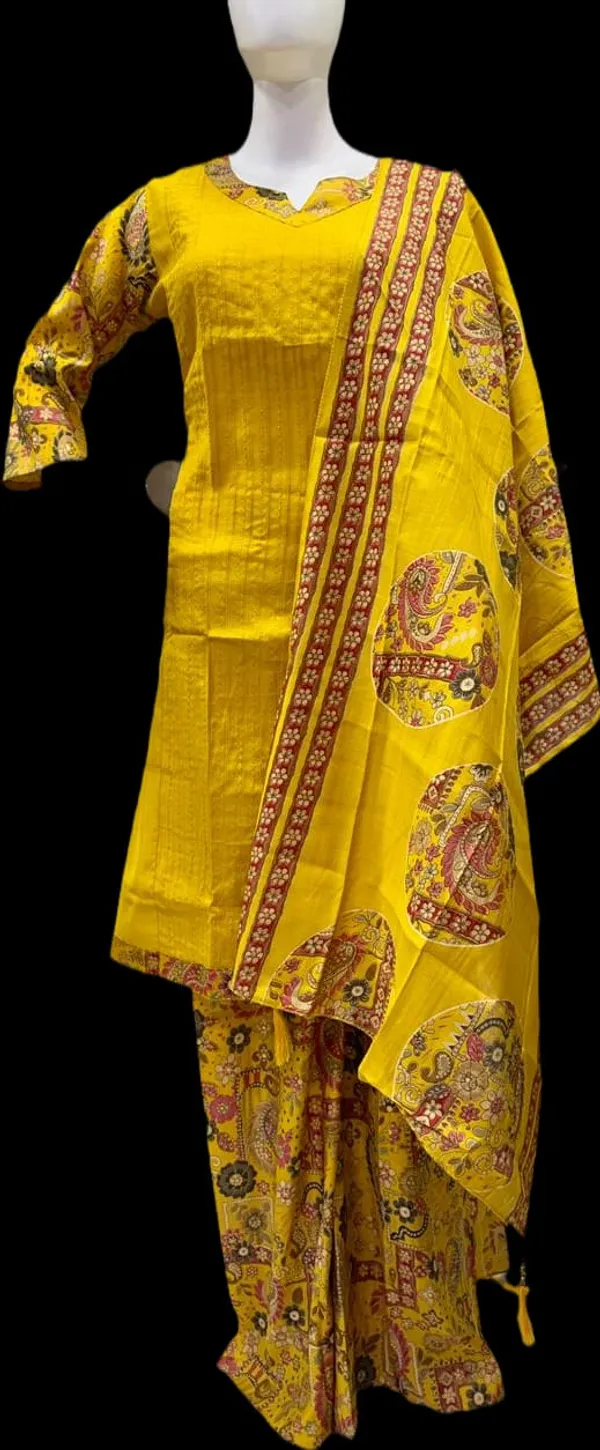 Yellow_Vertican__Straight_Katha_Work_Duptta_Print_Kurta_Set_For_Women