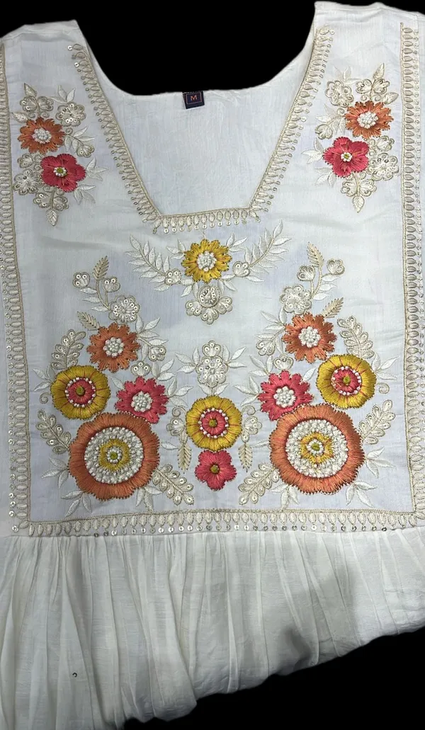 White_Top-Duptta_Mal_Chaneri_Bottam_Roman_Inner_Cottan_Straight_Floral_Embroidered_And_Hand_Work_Kurta_Set_For_Women