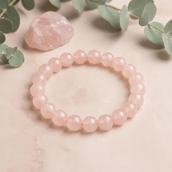 Rose_Quartz_Natural_Stone_Beaded_Bracelet