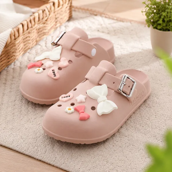 Peach_Bambi_Clogs_for_Women