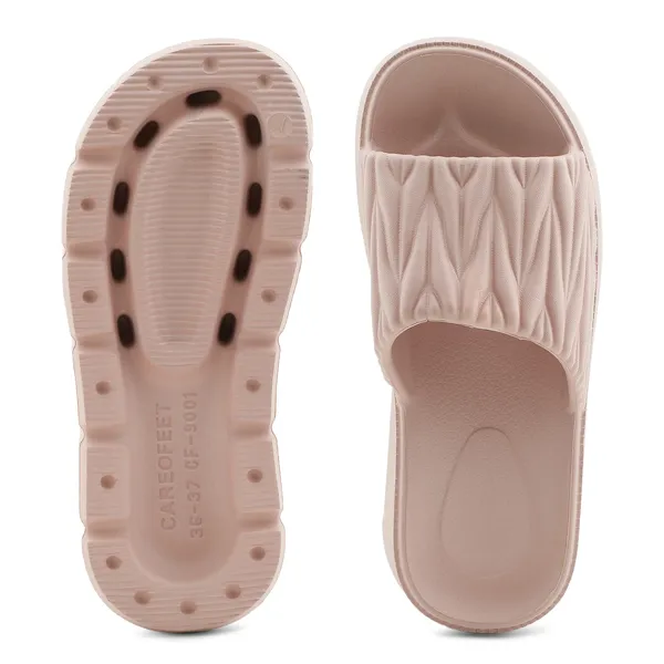Peach_Leher_Platform_Sliders_for_Women