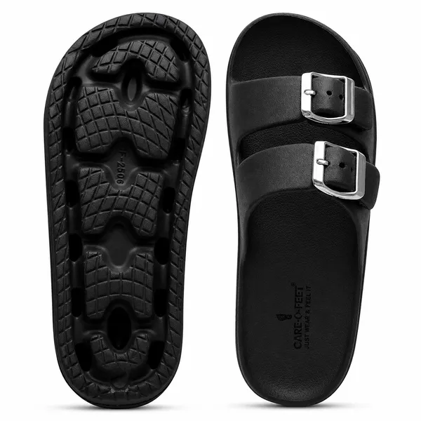 Black_Luna_Platform_Buckle_Sliders_For_Women