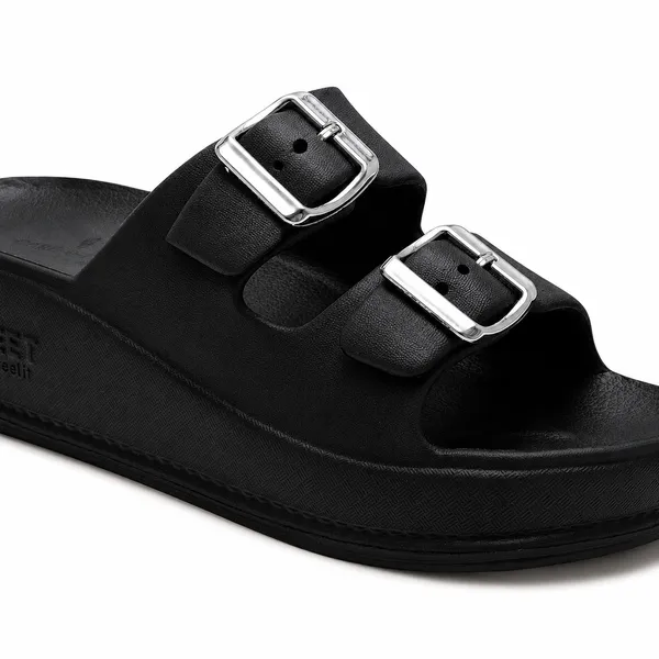 Black_Luna_Platform_Buckle_Sliders_For_Women