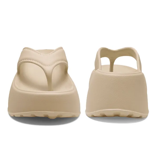 Cream_Daisy_V-Shaped_Flip_Flop_with_Clove_Charm_For_Women