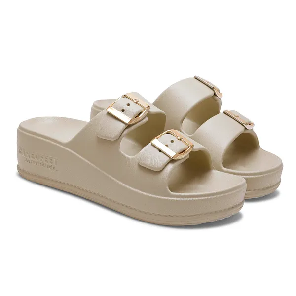 Beige_Luna_Platform_Buckle_Sliders_For_Women