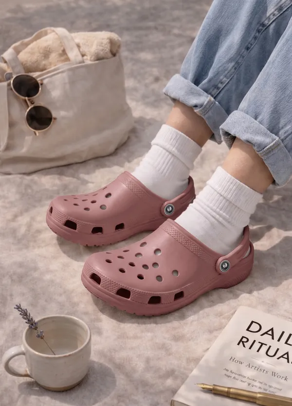 Pink_Classic_Clog_For_Women