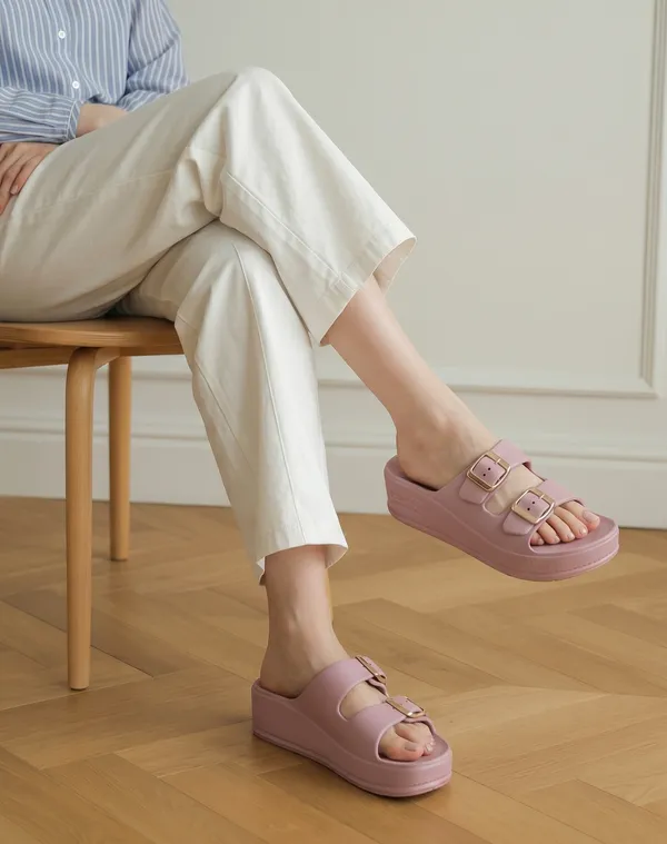 Pink_Luna_Platform_Buckle_Sliders_For_Women