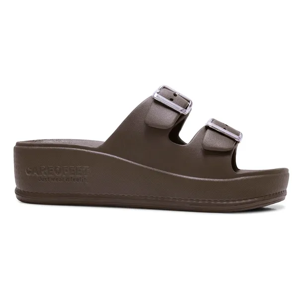 Brown_Luna_Platform_Buckle_Sliders_For_Women