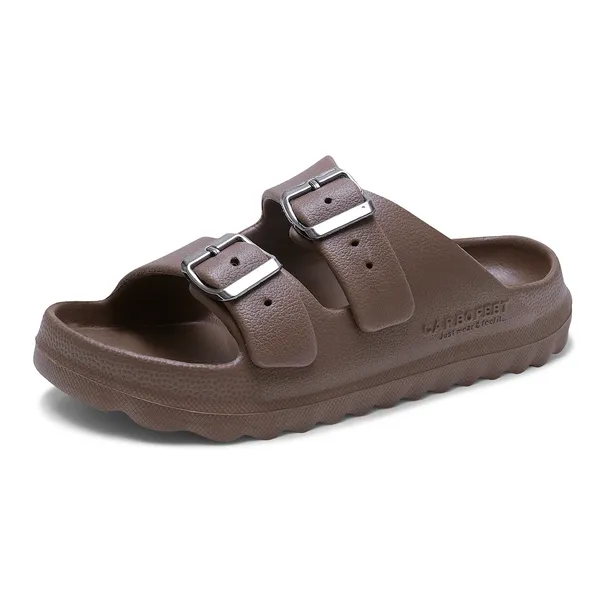 Brown_Breeze_Flat_Buckle_Slider_For_Women