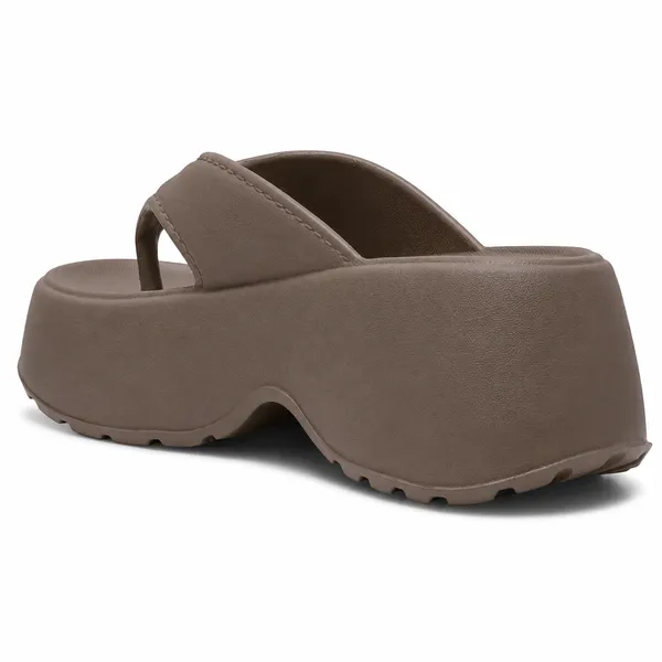 Brown_Daisy_Flip_Flop_V-Shaped_For_Women