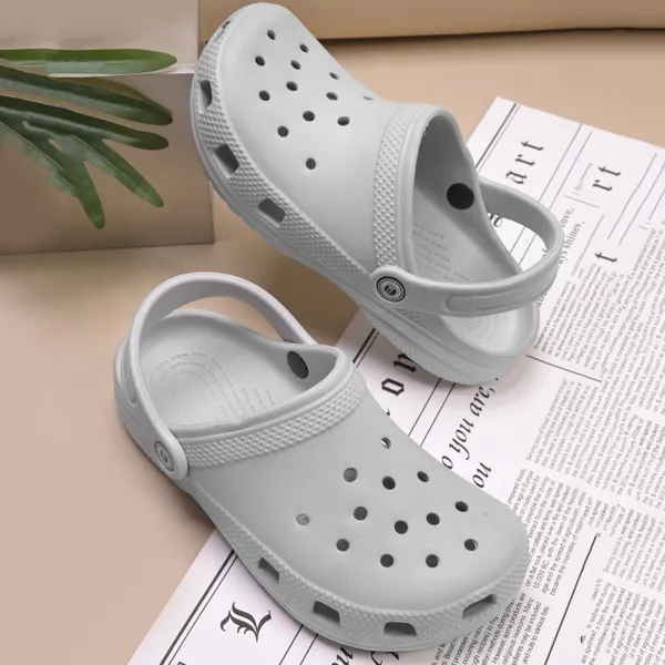 Light_Grey_Classic_Clog_For_Women