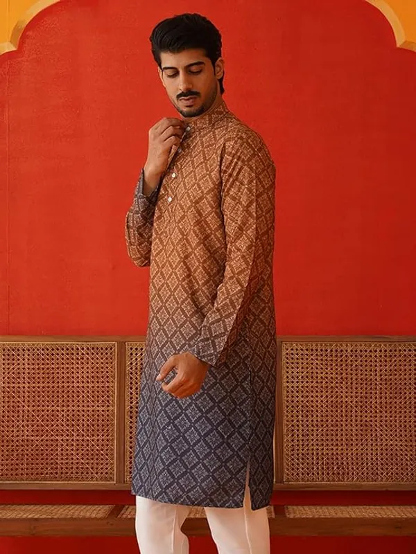 NEW_TRENDING_DOUBLE_SHADING_PRINTED_KURTA