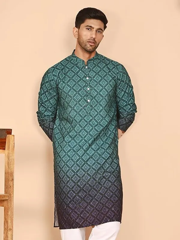 NEW_TRENDING_DOUBLE_SHADING_PRINTED_KURTA