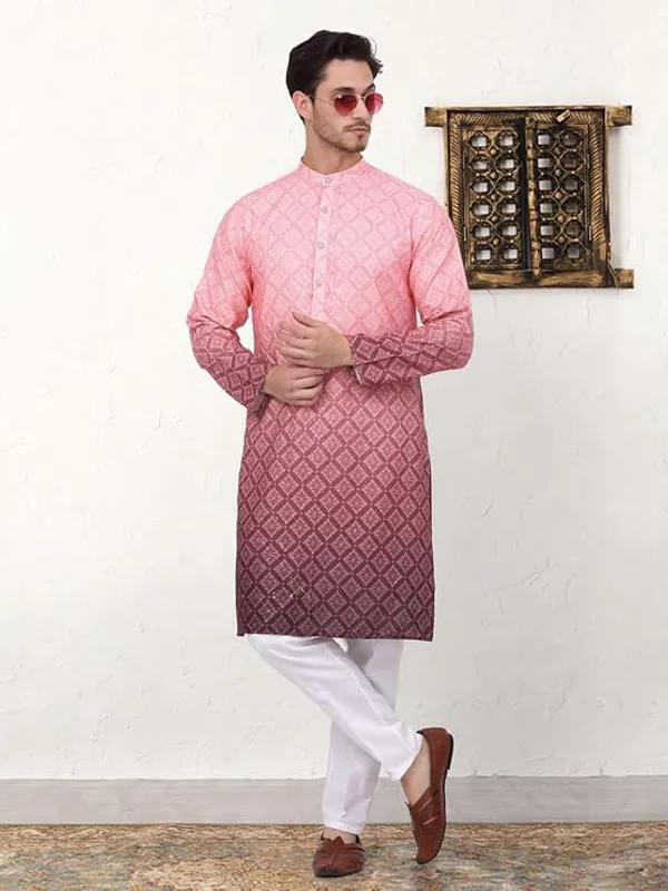 NEW_TRENDING_DOUBLE_SHADING_PRINTED_KURTA
