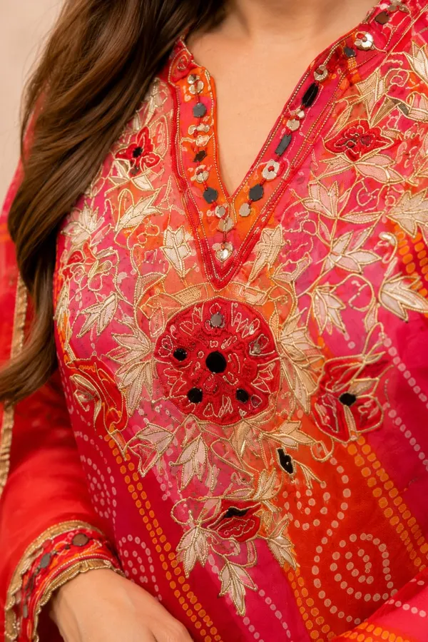 Beautiful_Red_Bandhani_Suit_Set_for_Women
