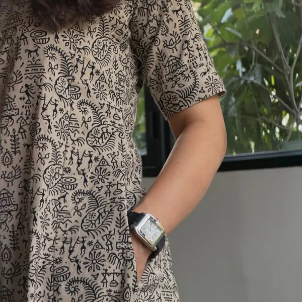 Beige_Hand_Block_Print_A-Line_Kurta_with_Printed_Palazzo_Set