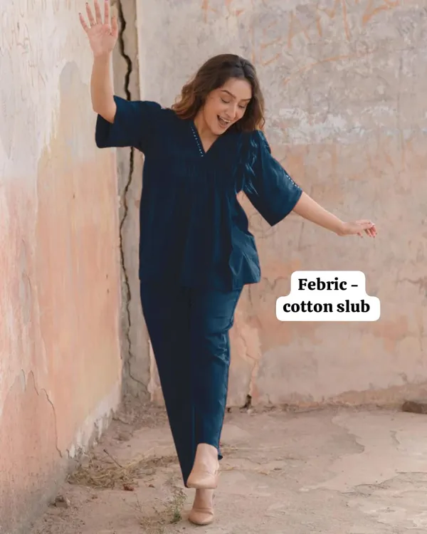 Blue_Cotton_Slub_Co-ord_Set_for_Everyday_Comfort