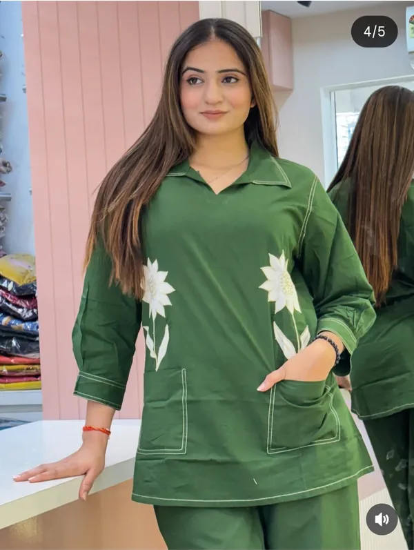 Libas_Jaipur_Stylish_Green_Floral_Co-Ord_Set_for_Women