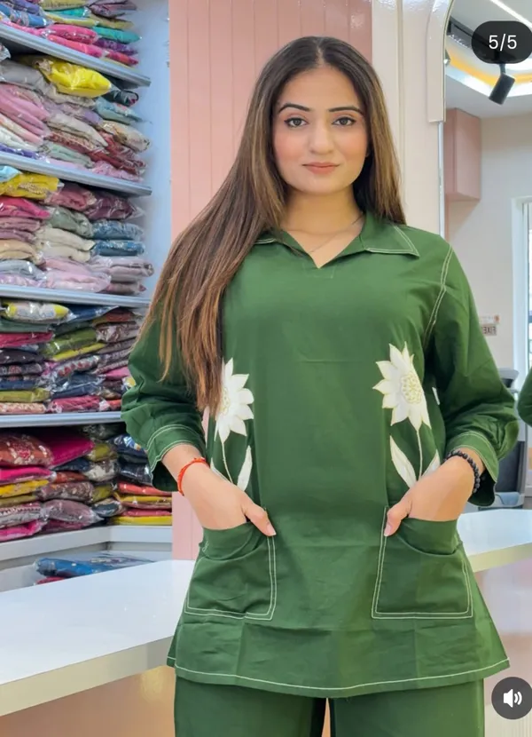 Libas_Jaipur_Stylish_Green_Floral_Co-Ord_Set_for_Women