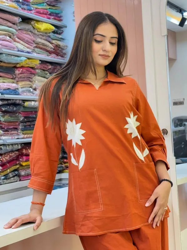 Libas_Jaipur_Stylish_Rust_Floral_Co-Ord_Set_for_Women