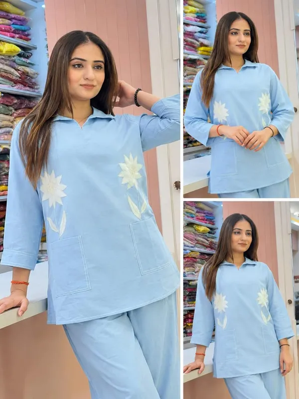 Libas_Jaipur_Stylish_Sky_Blue_Floral_Co-Ord_Set_for_Women