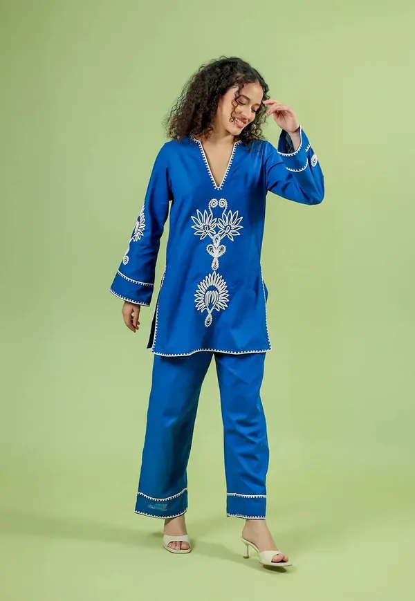 Royal_Blue_Embroidered_Cotton_Kurta_Set_for_Women_|_Straight_Kurta_&_Pants