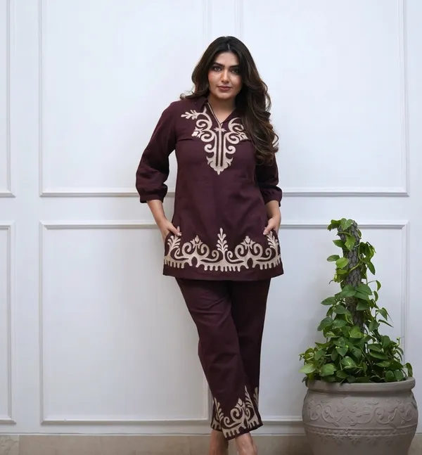 Elegant_Embroidered_Maroon_Co-Ord_Set