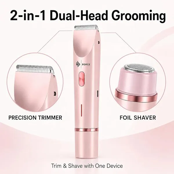 2-in-1_Dual_Head_Electric_Shaver_for_Women,_Precision_Hair_Trimmer_&_Foil_Shaver,_Wet_&_Dry_Cordless_Body_Groomer_with_USB_Type-C_Rechargeable_Design