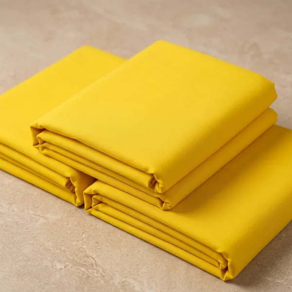 Yellow_Micro_Crepe_Unstitched_Fabric_For_Women_-_Pack_of_4