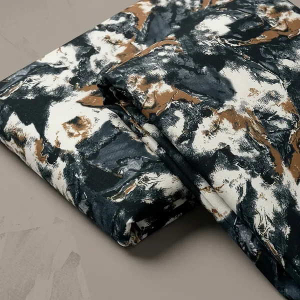 Charcoal_Grey,_White,_And_Brown_Bsy_Floral_Print_(Polyester)_Unstitched_Fabrics_Women_-_Pack_of_2