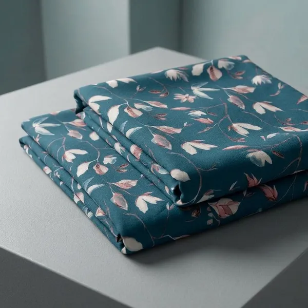 Teal_Blue_Micro_Crepe_Floral_Print_Unstitched_Fabrics_Women_-_Pack_of_2