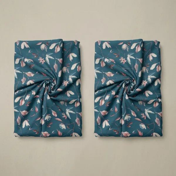 Teal_Blue_Micro_Crepe_Floral_Print_Unstitched_Fabrics_Women_-_Pack_of_2