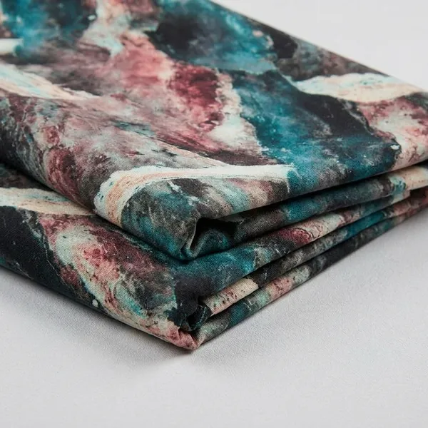 Multicolor_(Teal,_Pink,_Cream,_Black)_Micro_Crepe_Floral_Print_Unstitched_Fabrics_Women_-_Pack_of_3