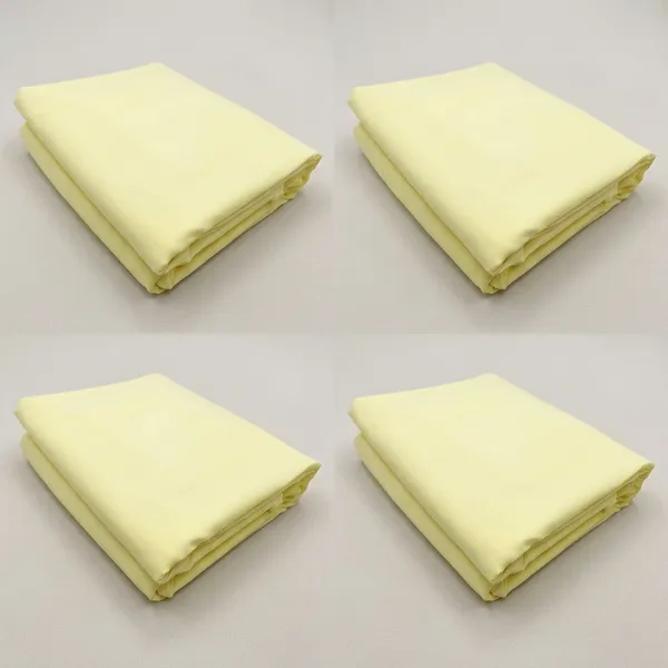 Yellow_Micro_Crepe_Unstitched_Fabrics_Women_-_Pack_of_4